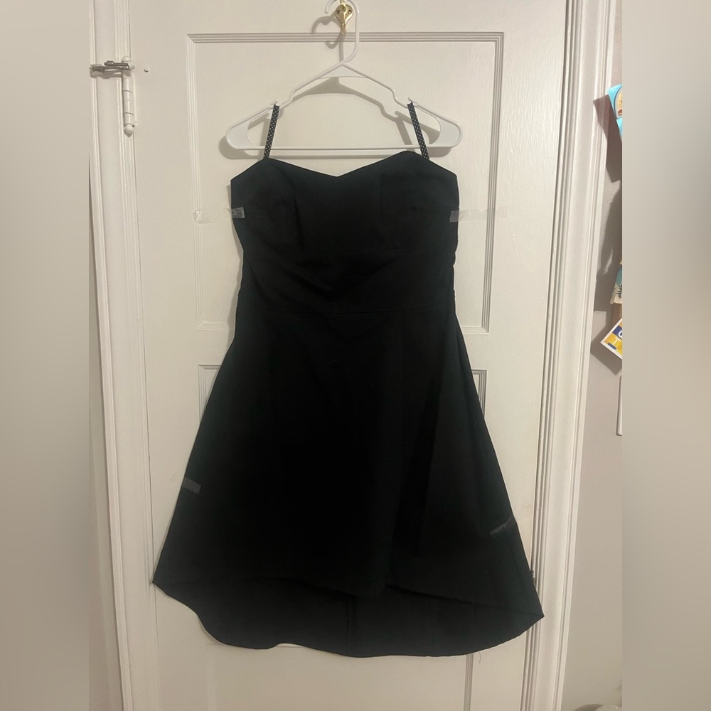 Black High Low Dress